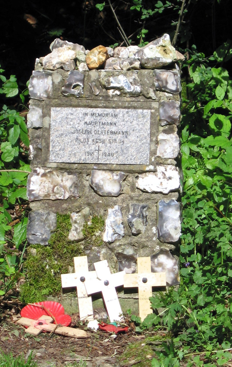 Josef Oestermann Memorial, Phillis Wood, Treyford