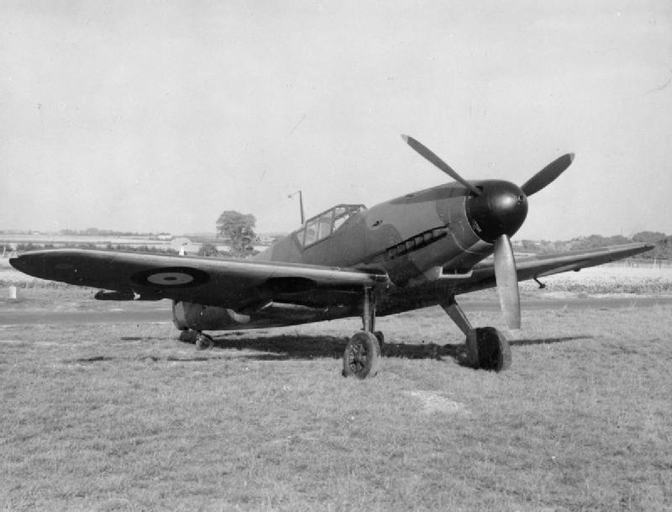 Pingels 109 in RAF colours