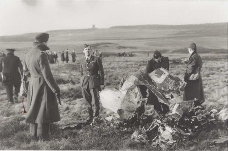 (7) Ju 88 crash site via Bill Norman