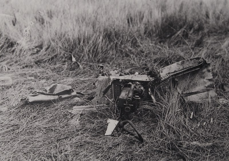 4 Crash site (Burgess Collection)