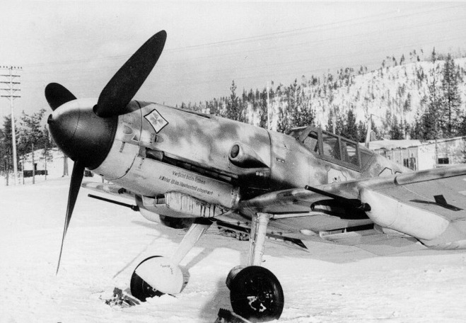 Bf 109 G2 in Snow
