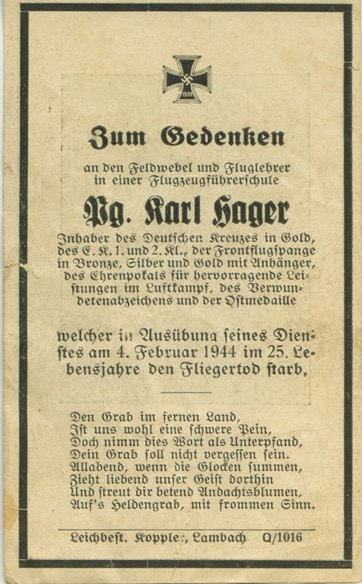 4 Karl Hager death notice