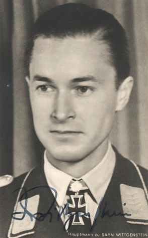 (1) Major Heinrich Prinz zu sayn-wittgenstein