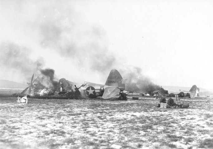 Y-34_Metz_Airfield_-_Destroyed_P-47s_Operation_Bodenplatte